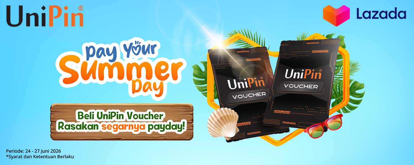 Pay Your Summer Day: Beli UniPin Voucher Rasakan Segarnya Payday!